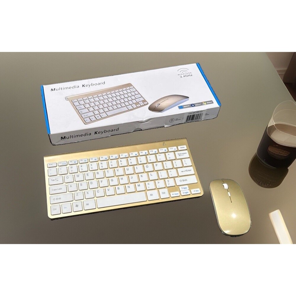 Mini Wireless Multimedia Keyboard And Mouse Set  2.4G